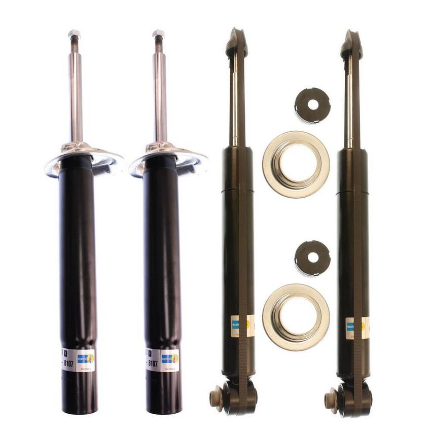 BMW Suspension Strut and Shock Absorber Assembly Kit - Front and Rear (B4 OE Replacement) 33521094467 - Bilstein 3800636KIT